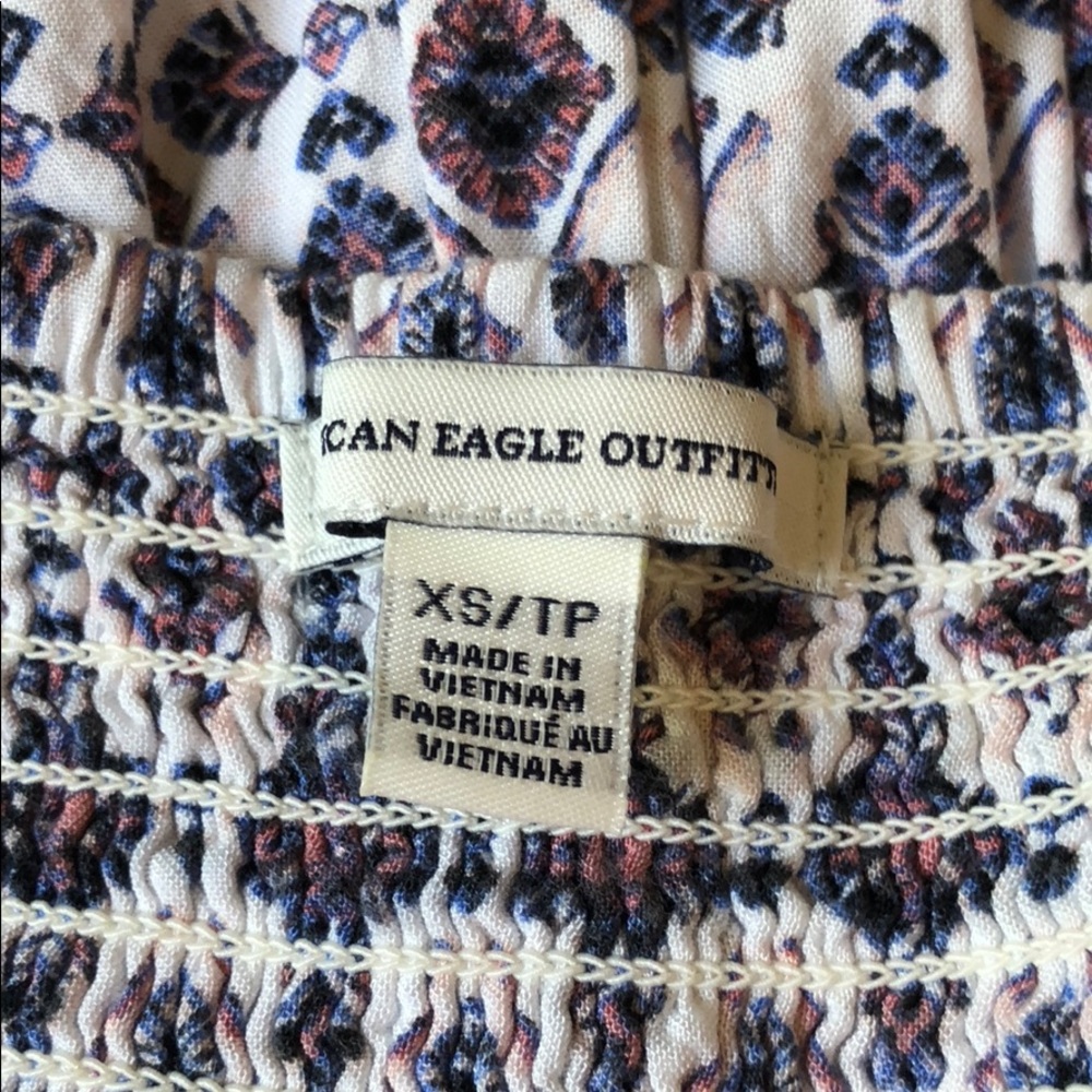 American Eagle Patterned Romper - image 5